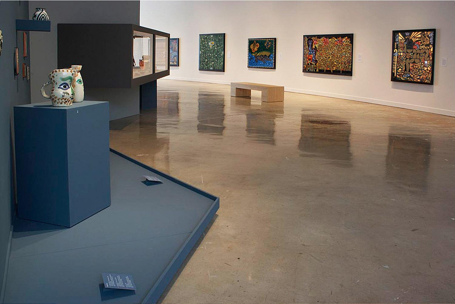 Pablo Picasso Ceramics | Carlos Luna Paintings; Museum of Art | Fort Lauderdale, Fort Lauderdale, FL, 2008