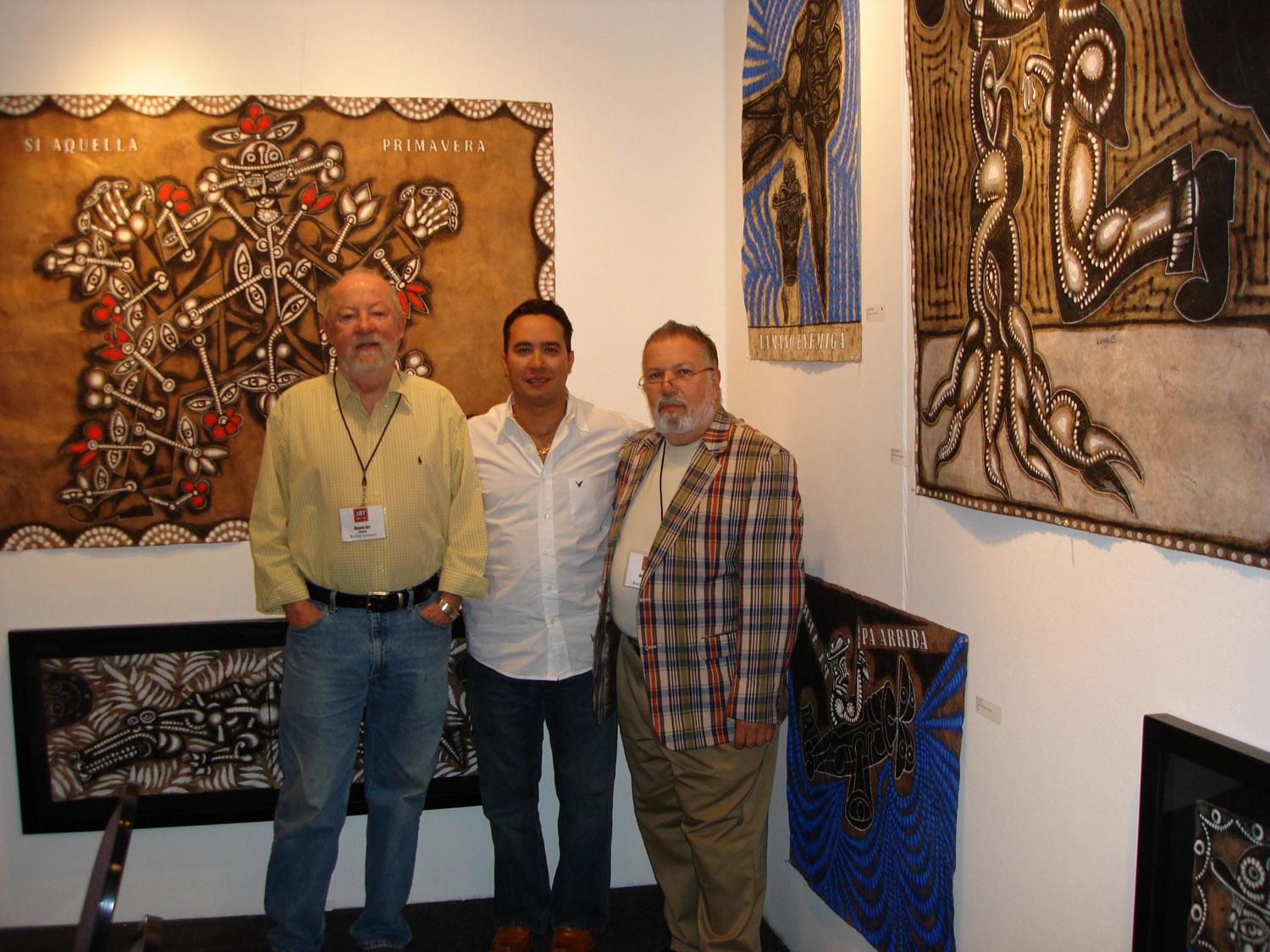 Robert Lennon, Carlos Luna y Ramón Osuna; Exhibición personal, Art Santa Fe, 2007
